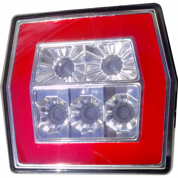 Οπίσθιος φανός LED Πορείας-Stop-Flash 100x93mm - 821200  - Filosafe