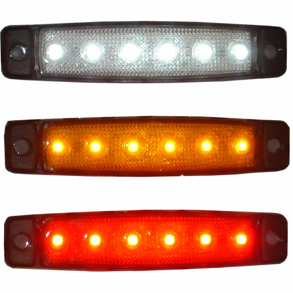 Φανός όγκου LED light κόκκινος 95Χ18mm - 865603  - Filosafe