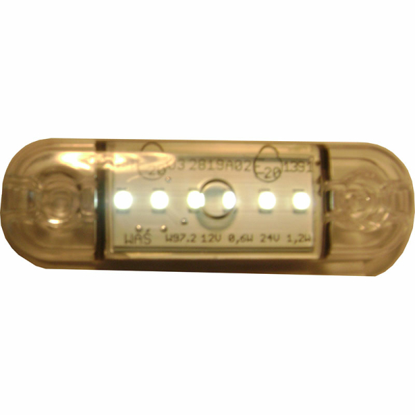 Φανός όγκου LED λευκός 84Χ24mm - 817131  - Filosafe