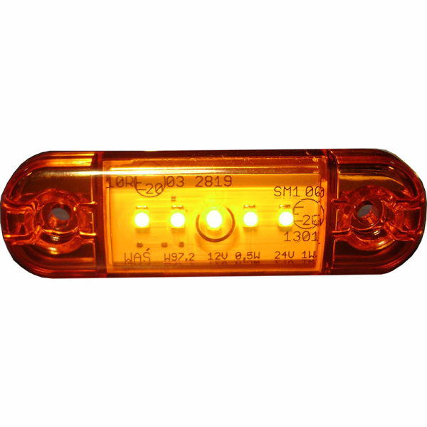 Φανός όγκου LED πορτοκαλί 84Χ24mm - 817112  - Filosafe